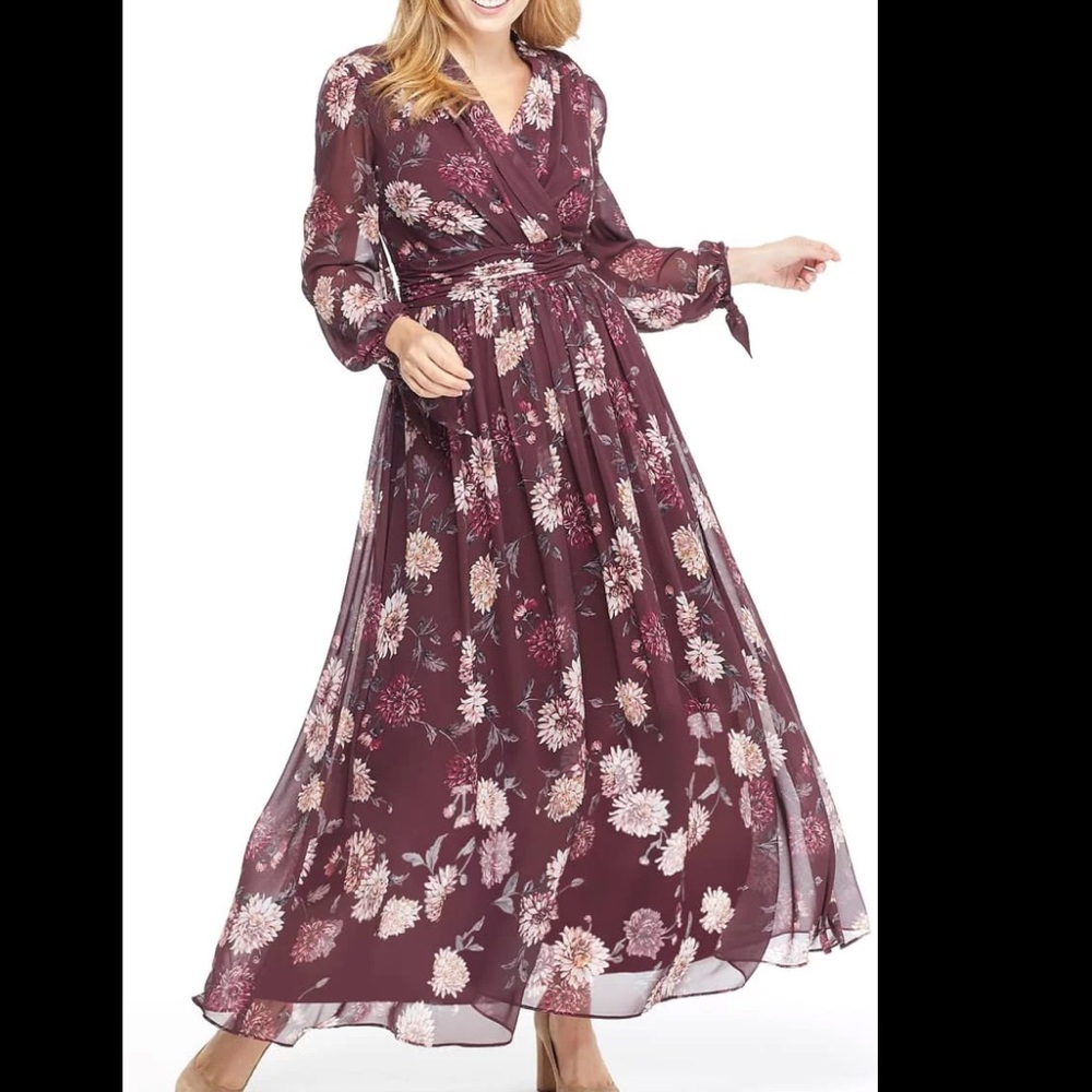 Gal Meets Glam- Georgia Chiffon Maxi Dress